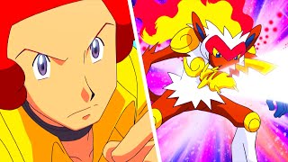 Ash vs Flint - Full Battle | Pokemon AMV
