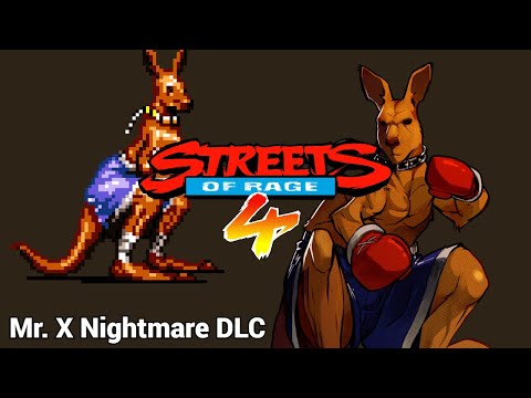 Streets of Rage 4 - Mr. X Nightmare DLC : How to Unlock Roo and Clown Wars Achievement