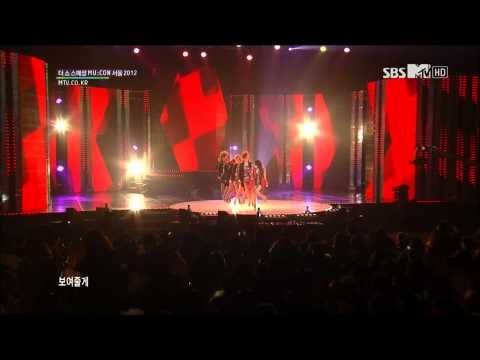 【1080p。Ailee - I'll Show You】121109 SBSMTV The Show MUCON 2012