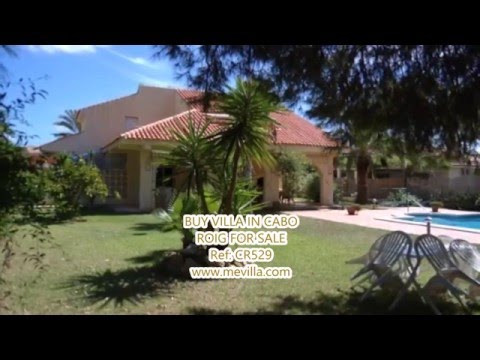 Ref: CR529 - BUY VILLA IN CABO ROIG FOR SALE