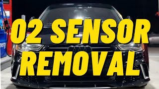 Audi 3.0T Rear (Downstream) 02 Sensor Removal | B8 S4, S5, SQ5/C7 A6 & A7