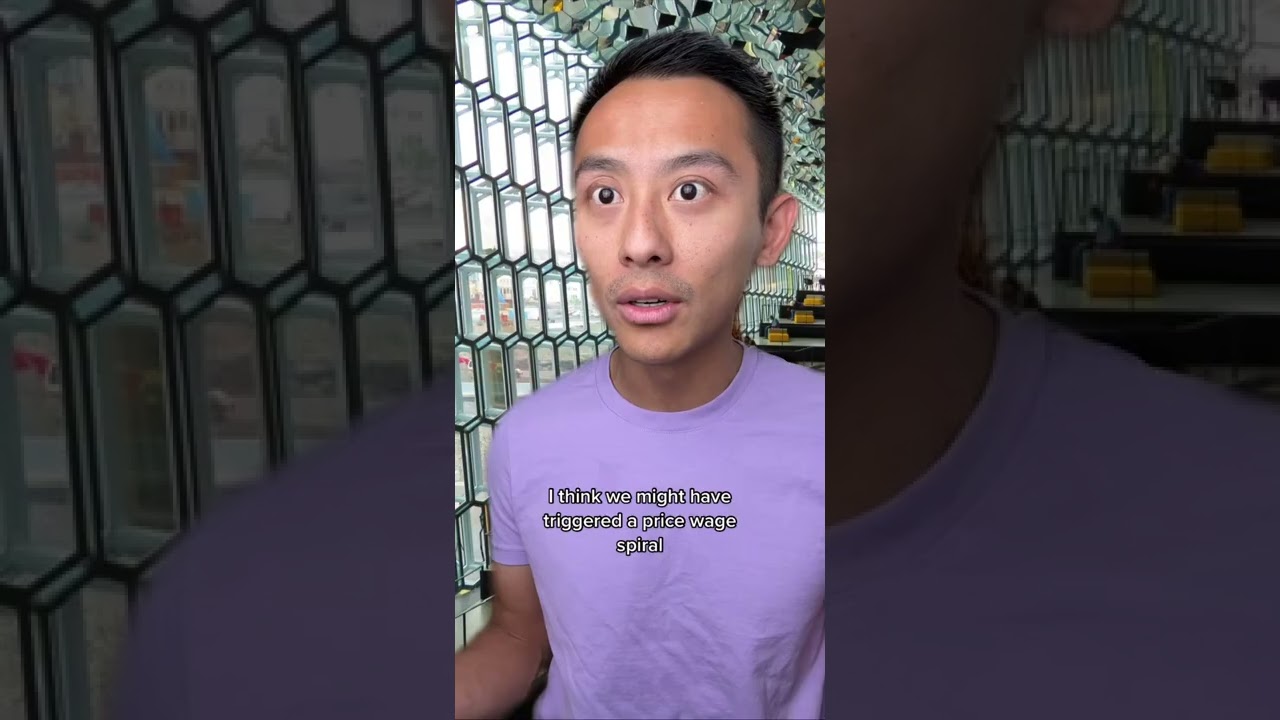 Inflation triggered by price wage spiral #shorts