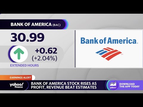 Bank of America stock rises as profit, revenue beat estimates