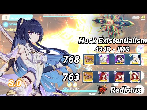 Redlotus D434: Husk Existentialism (IMG) 768 Pts - HoO(S.0) HoTr(S.1) GD Klein 3* | Honkai 6.4