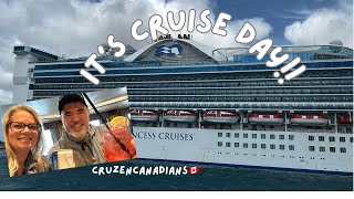 Snow to Sun in ONE Day | Caribbean Princess Embarkation Vlog