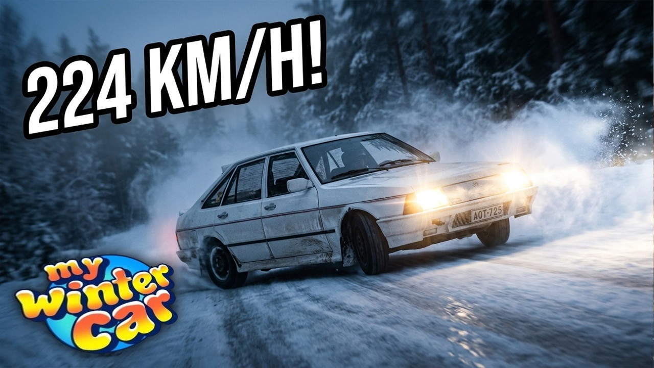 O MECÂNICO TURBINOU MEU CARRO DO DIA A DIA! - My Winter Car #62