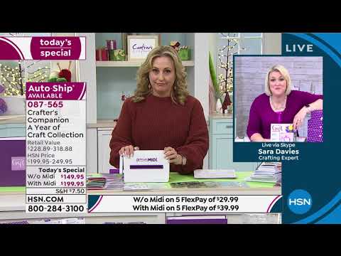 HSN | Paper Crafting Tools & Supplies 11.02.2020 - 03 PM