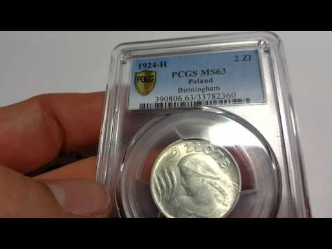 2 złote 1924 literka H