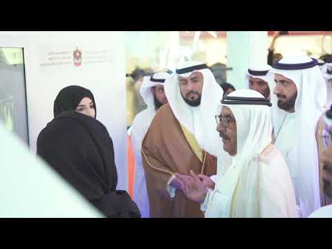 زيارة صاحب السمو الشيخ حمدان بن راشد في معرض ومؤتمر الصحة العربي2019