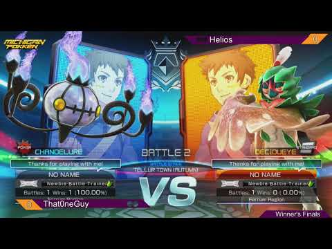 That0neguy (Chandelure) Vs. Helios (Decidueye) - Pokken at HSL - 7-27-18