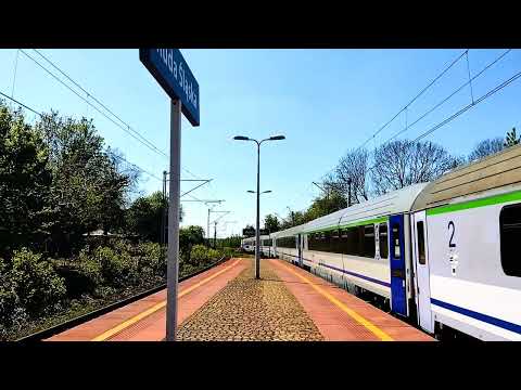 "Świeża po naprawie EP09 ze składem IC Matejko"