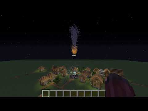 Fortnite The End Event in Minecraft (Zero Point Explosion)