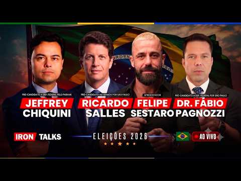 IronTalks ao vivo com Ricardo Salles, Jeffrey Chiquini, Fabio Pagnozzi e Dr. Felipe Sestaro