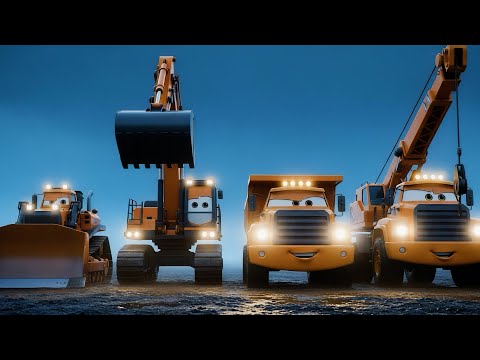 Hooray Hooray! The Mighty Construction Rescue Song + More Nursery Rhymes & Kids Songs