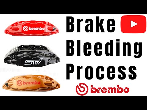 How to Bleed Brembo Brakes - Subaru STI - Full Process