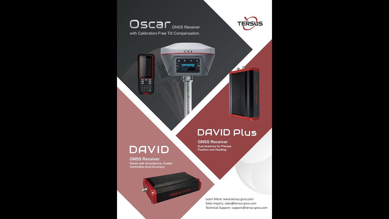 Tersus Oscar GNSS VS Tersus David GNSS