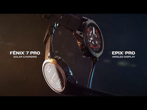 Išmanusis laikrodis Garmin Fenix 7X Pro Solar, Pilkos spalvos korpusas su juodos spalvos silikoniniu dirželiu video