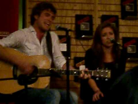 Kyle Riabko & Christy Altomare singing 
