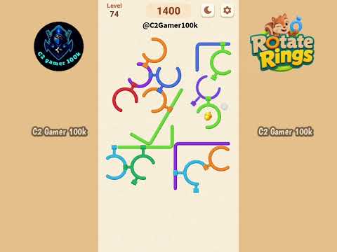 Rotate Rings level 74 walkthrough Gameplay easy Solution