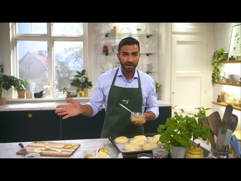 Kökets baktips: Briochebullar med vaniljkräm och äpple - Köket