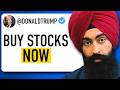 Trump Says Buy Stocks Now Should You
