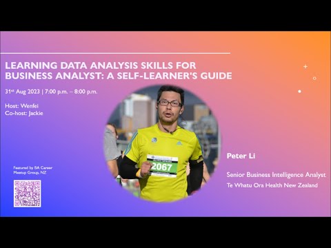 Peter Li | Learning Data Analysis Skills for Business Analyst - YouTube