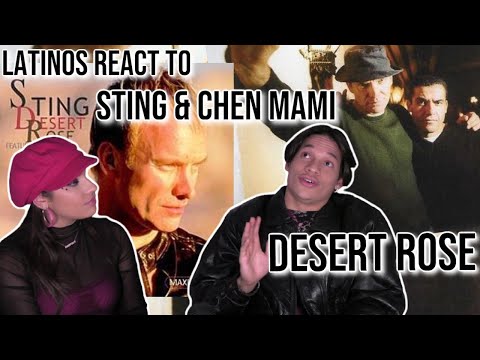 Latinos react to STING & CHEB MAMI - DESERT ROSE | REACTION
