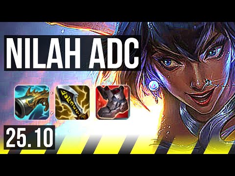 NILAH & Pyke vs TRISTANA & Rakan (ADC) | Quadra, 41k DMG | KR Master | 25.10