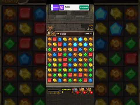 Jewels Temple-Quest 💎 Level 17 ⭐⭐⭐ - 2021 Match 3 Game no Booster 👑 Android Gameplay ✅