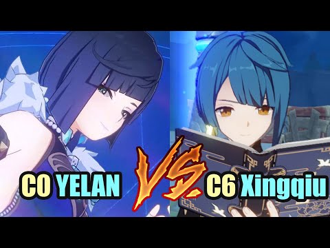 Genshin | C0 Yelan vs C6 Xingqiu Meta Comparison