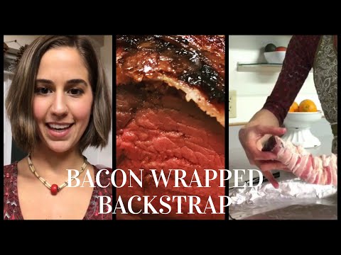 The BEST Bacon Wrapped Backstrap Recipe | BIG GAME...