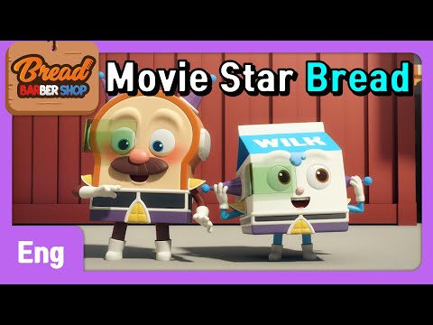 BreadBarbershop | EP24 | Movie Star Bread | Eng | animation/dessert/cartoon