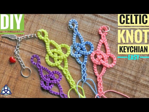 Macrame Bracelet Tutorial Celtic Style EASY and Simple Macrame Design