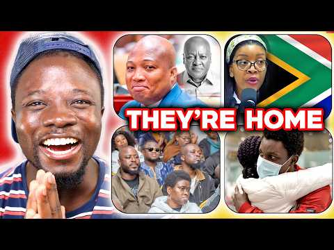 Ghanaians Return From South Africa & South Africans Are Not Happy