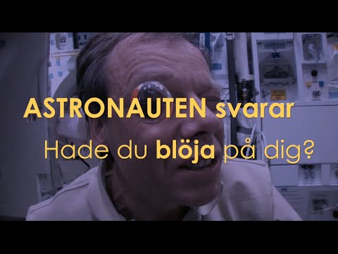 Astronauten svarar - Har man blöja i rymden? - avsnitt 3