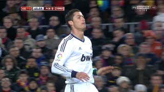Cristiano Ronaldo vs FC Barcelona CDR Semi  Final 260213  HD 1080i  English Commentary