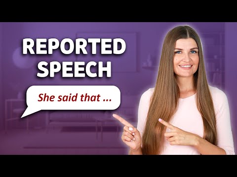 REPORTED SPEECH. Direct Speech and Indirect Speech in English
