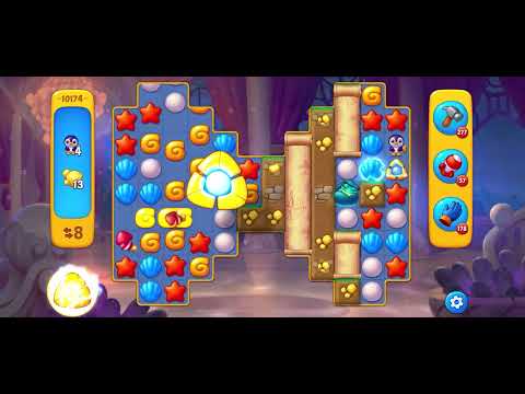 Fishdom level 10174 no boosters フィッシュダム ノーマル