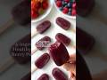 HEALTHY DESSERT🤩 4-ingredient Popsicles😋 #healthyrecipes #healthydesserts #easyrecipes