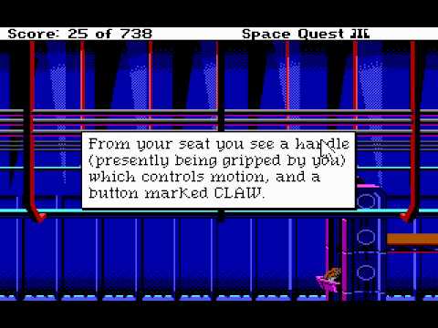 Space Quest 3 The Pirates of Pestulon Walkthrough Part 1