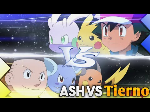 Ash vs Tierno - Full Battle | PokeBattle