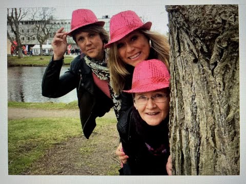 "En sån karl" - Three pink friends hyllnings-besjunger mig, på Sandgrundsudden i Karlstad.