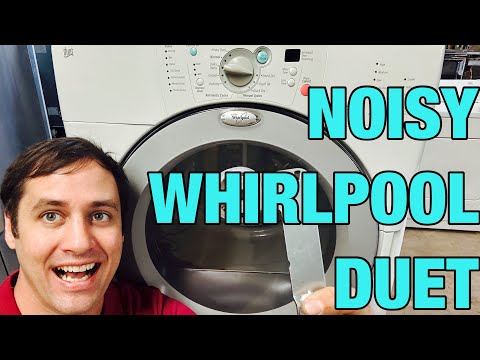 Why Is This Older Whirlpool Duet Dryer so Noisy | GEW9250PW1 | Quick Teardown and Fix | Loud Dryer 😝