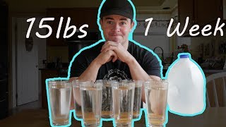 How to Water Cut: Lose 15lbs in ONE week