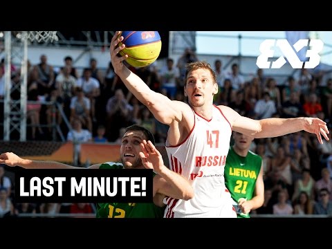 TISSOT Last Minute! - Russia vs Lithuania – 3rd Place Game - 2014 FIBA 3x3 World Championships