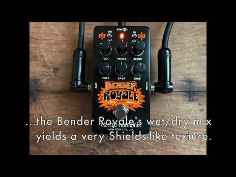 Electro-Harmonix Bender Royale Fuzz Pedal, Black. New with Full Warranty! image 17