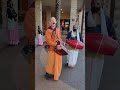 Krishna Kripa Das Chants Hare Krishna With Alachua Devotees Across From The NE Corner Of UF Campus