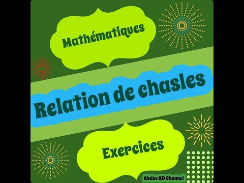 Relation de chasles[EXERCICES ]