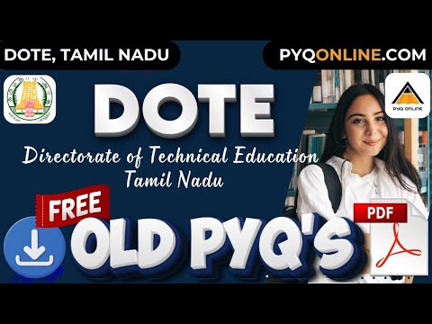 DOTE TAMIL NADU Directorate of Technical Education Free previous year question paperl doteonline.com