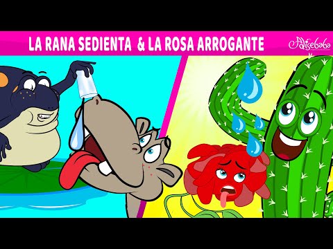 La Rana Sedienta Personajes De Tiddalik + La Rosa Arrogante | Cuentos infantiles para dormir
